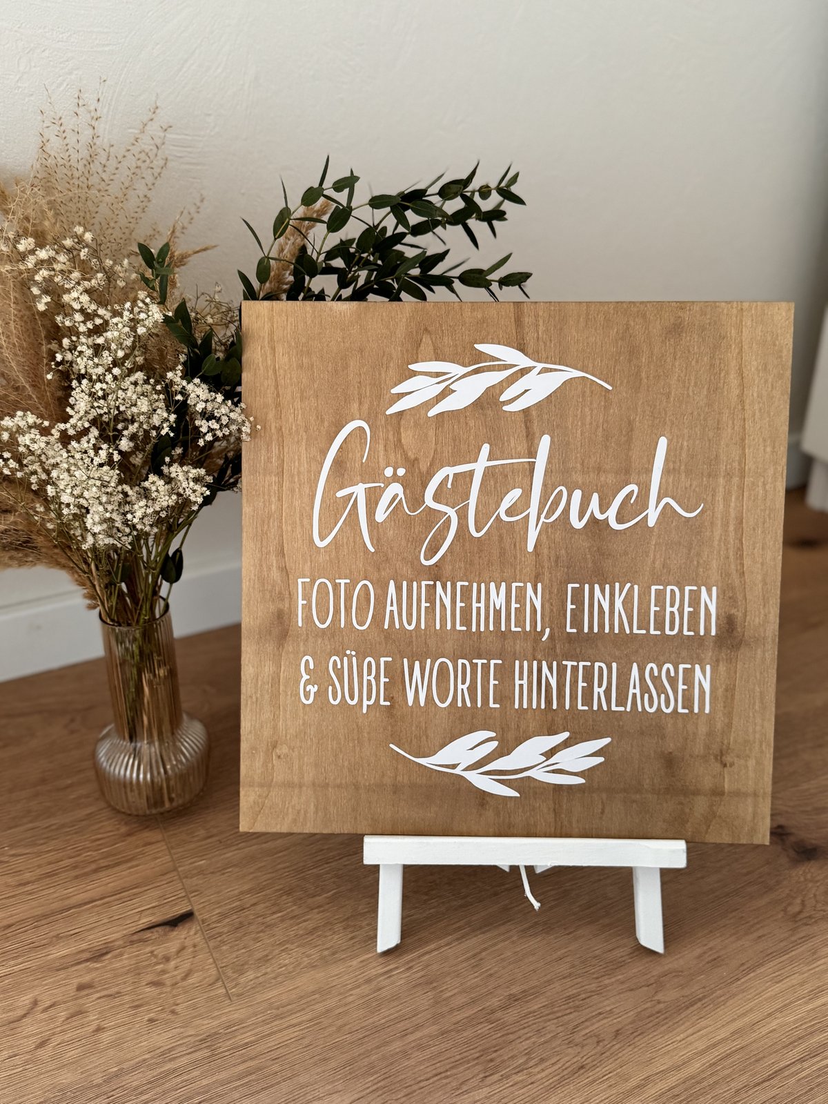 Schild „Foto-Gästebuch“